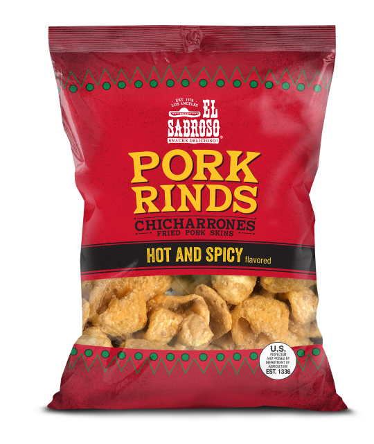 hot and spicy pork rinds