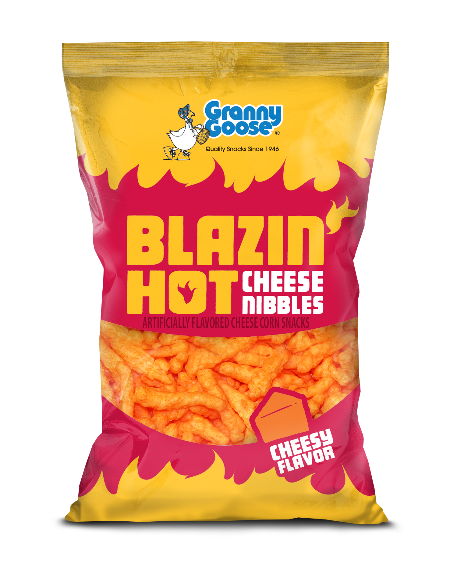Blazin' Hot Cheese Nibbles – Snak-King