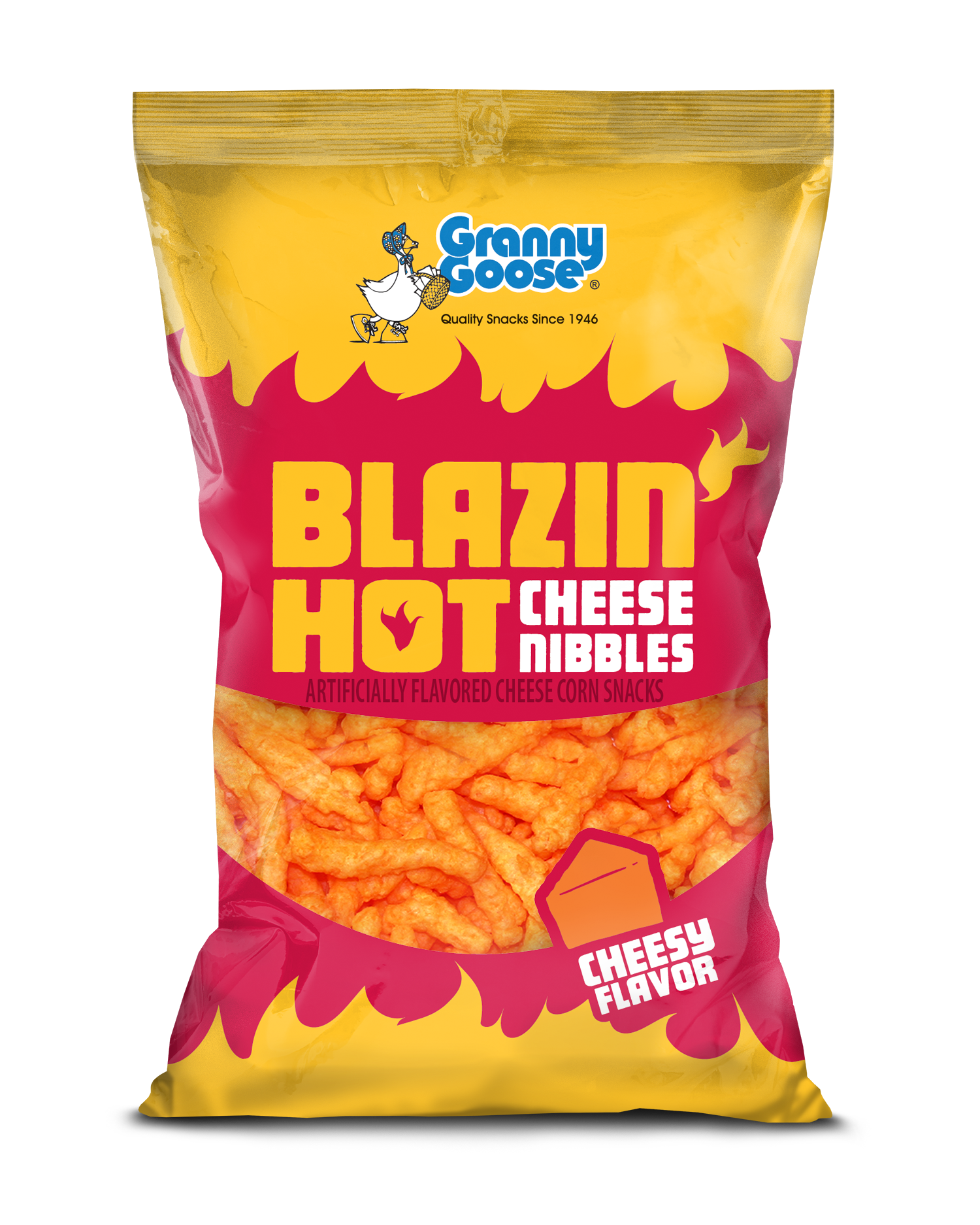 Blazin' Hot Cheese Nibbles – Snak-King